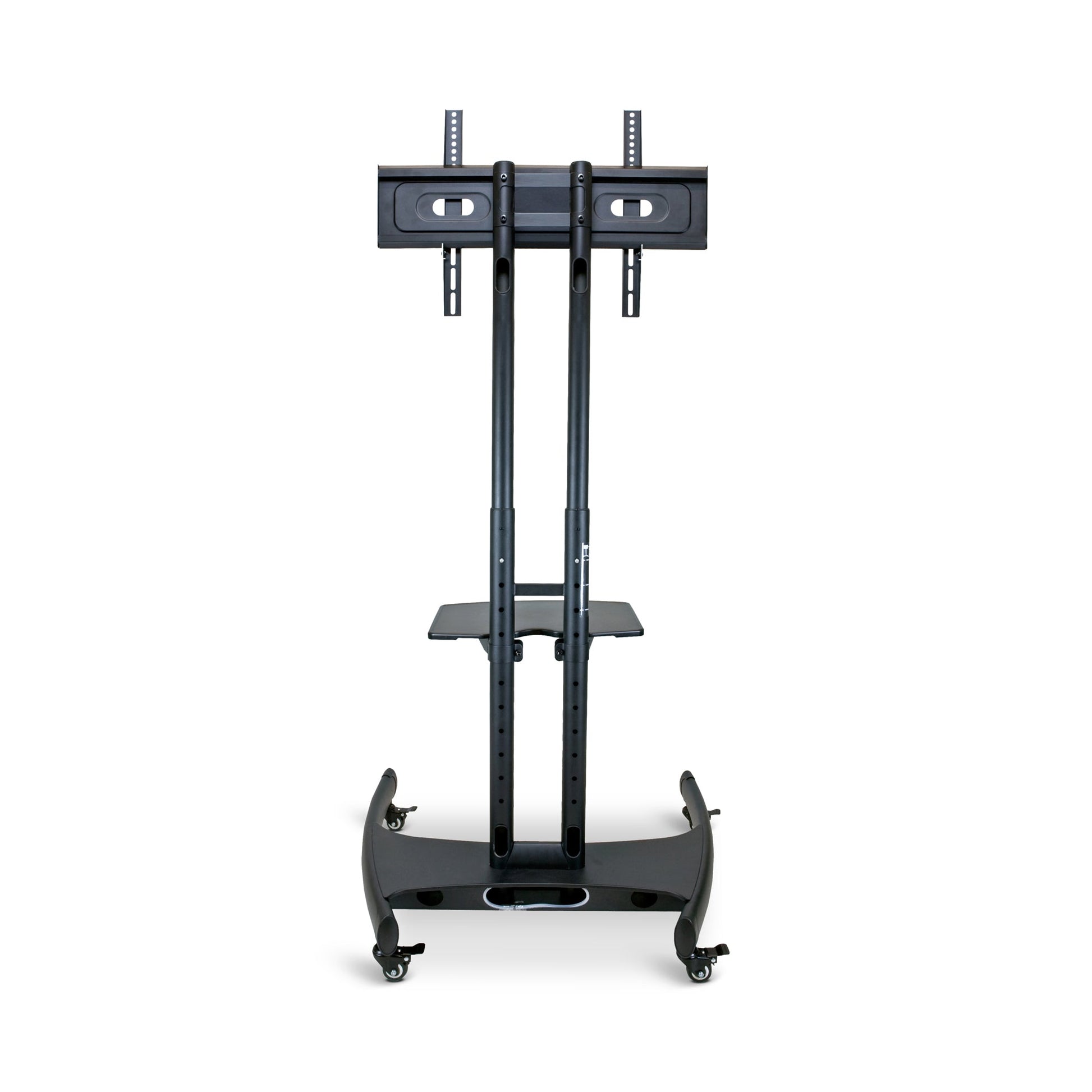 Luxor FP2500 Series Adjustable Flat Panel Cart And Mount - 32" - 60" Height (Luxor LUX-FP2500) - SchoolOutlet