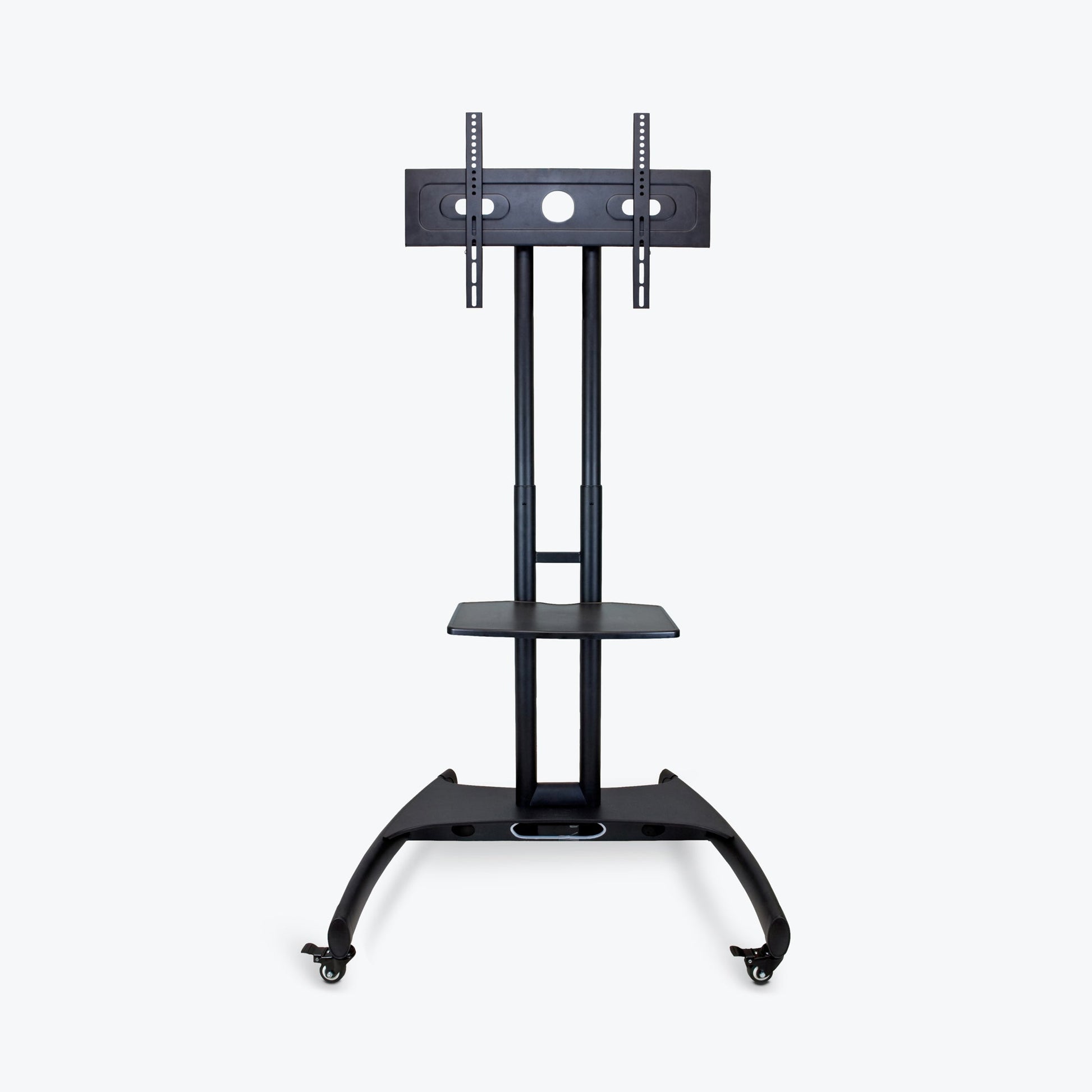 Luxor FP2500 Series Adjustable Flat Panel Cart And Mount - 32" - 60" Height (Luxor LUX-FP2500) - SchoolOutlet