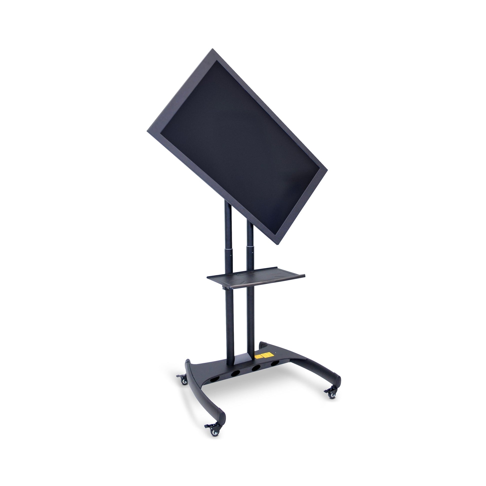 Luxor FP3500 Series Adjustable Flat Panel Cart And Mount - 32" - 60" Height (Luxor LUX-FP3500) - SchoolOutlet
