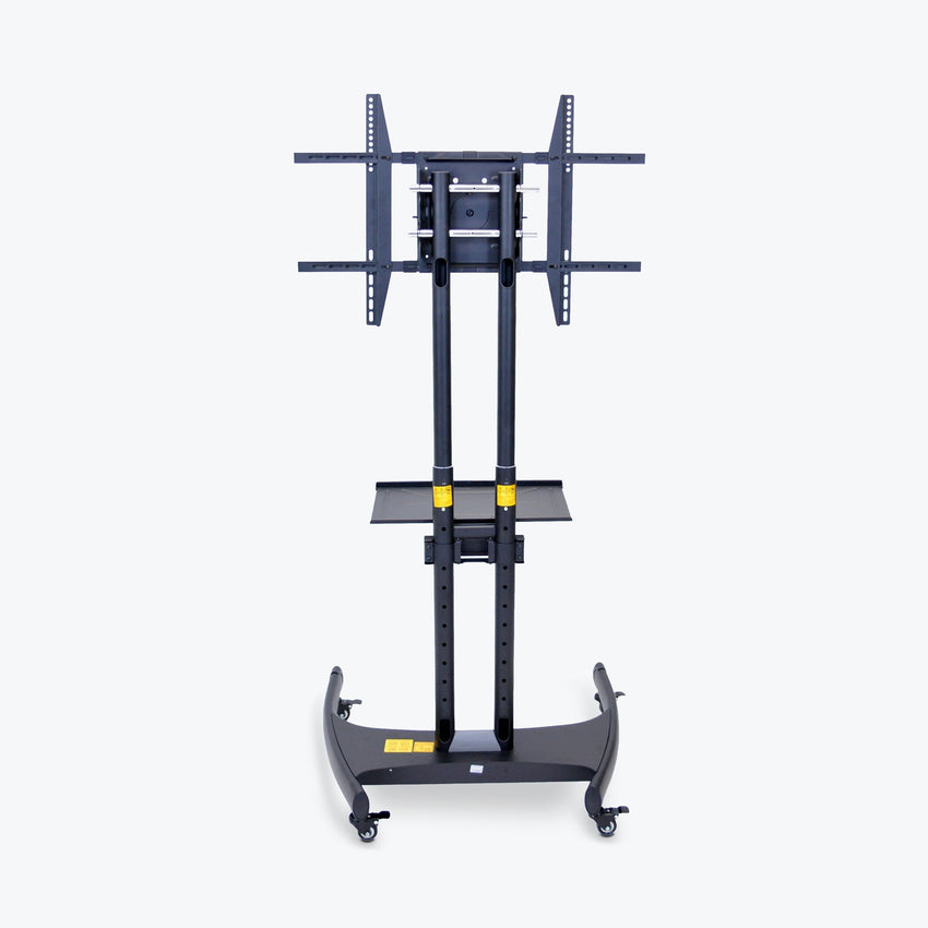 Luxor FP3500 Series Adjustable Flat Panel Cart And Mount - 32" - 60" Height (Luxor LUX-FP3500) - SchoolOutlet