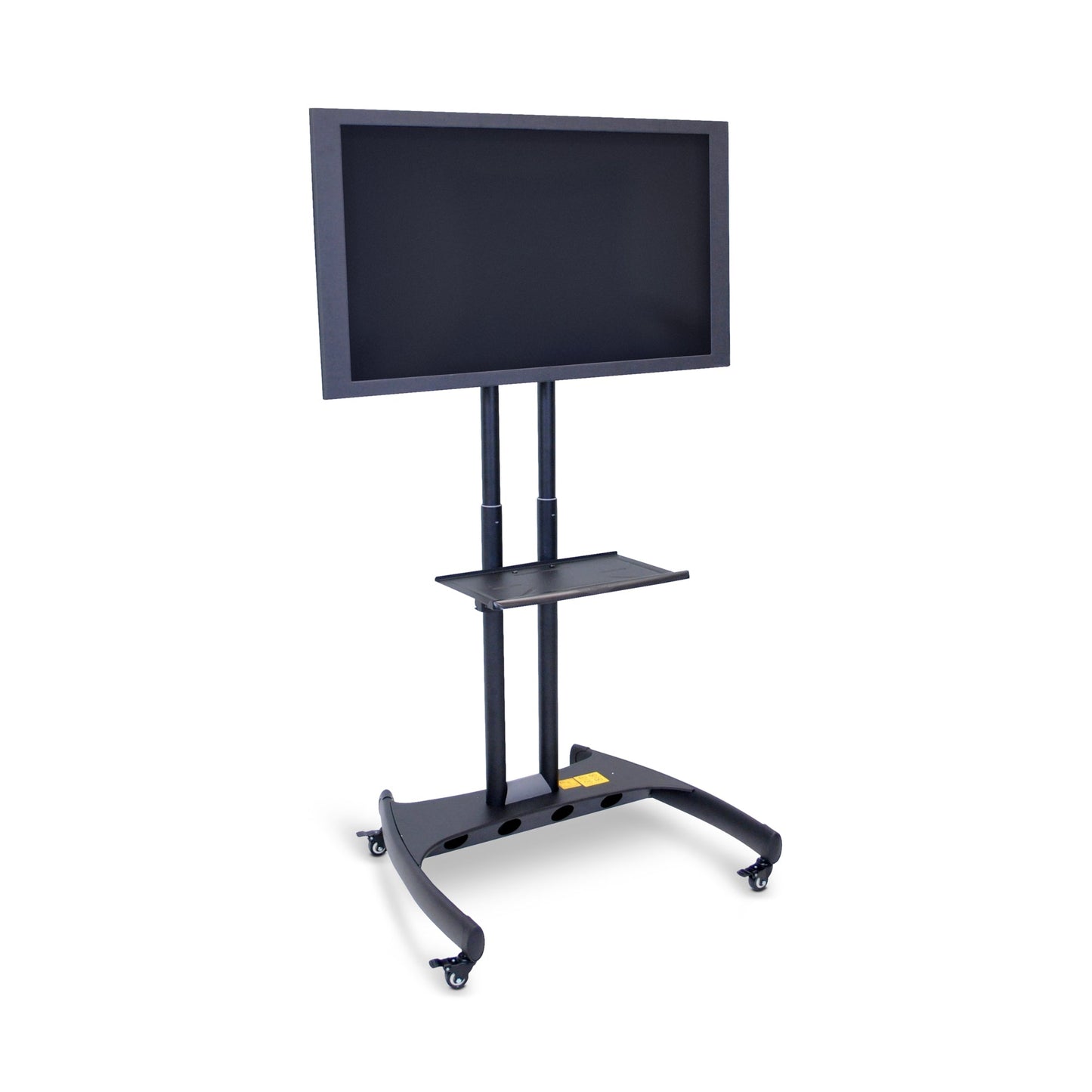 Luxor FP3500 Series Adjustable Flat Panel Cart And Mount - 32" - 60" Height (Luxor LUX-FP3500) - SchoolOutlet