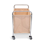 Luxor HL14 - Laundry Cart With Steel Frame & Canvas (Luxor LUX-HL14) - SchoolOutlet