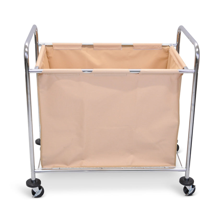 Luxor HL14 - Laundry Cart With Steel Frame & Canvas (Luxor LUX-HL14) - SchoolOutlet