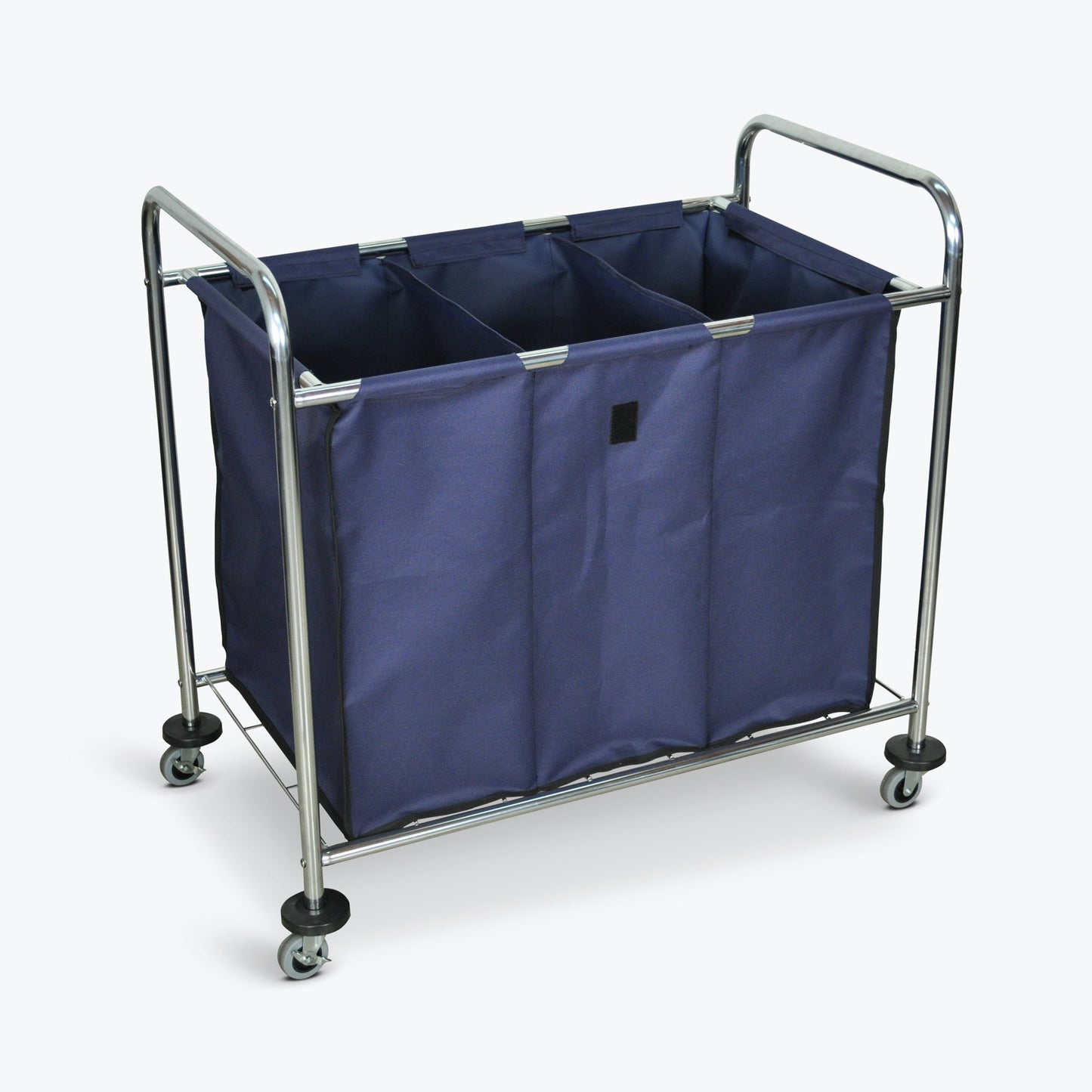 Luxor HL15 - Industrial Laundry Cart With Dividers (Luxor LUX-HL15) - SchoolOutlet