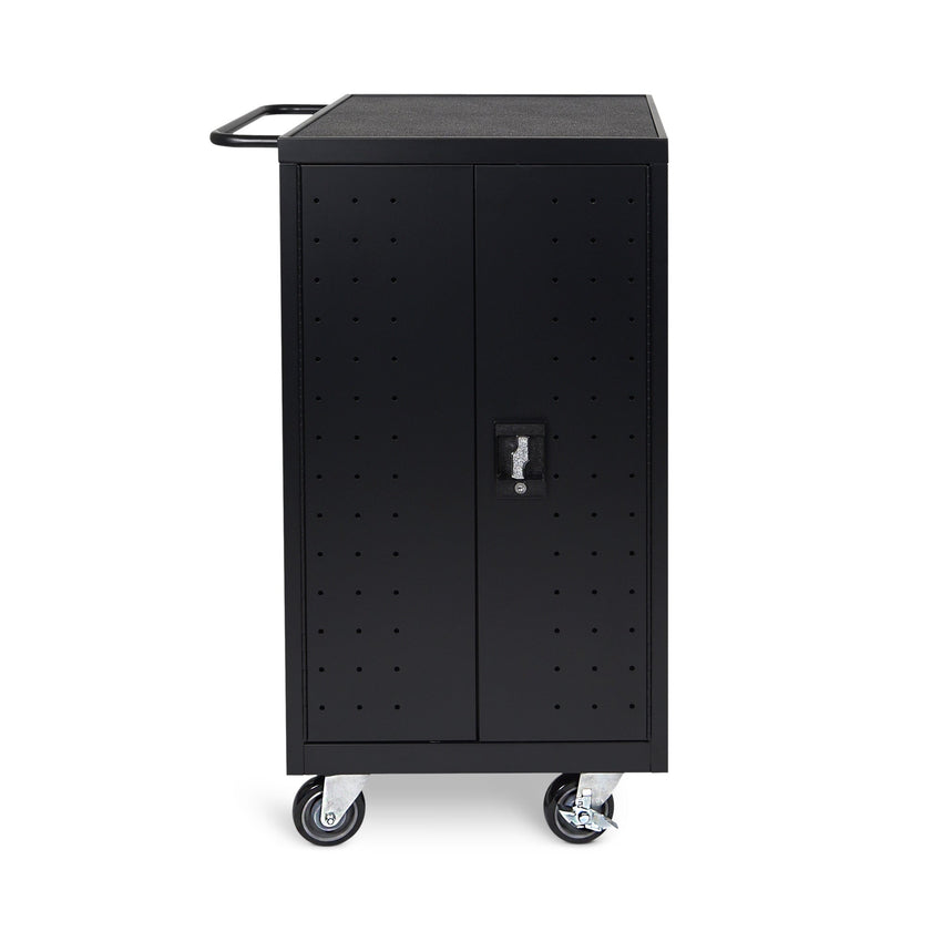 18-Bay Charging Cart, Black for Chromebook, Tablets, IPads, Laptops by Luxor (Luxor LUX-LLTP18-B) - SchoolOutlet
