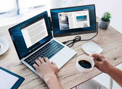 Luxor LTTL121 SideTrak Swivel HD 12.5" Attachable Portable Monitor (Luxor LUX-LTTL121)