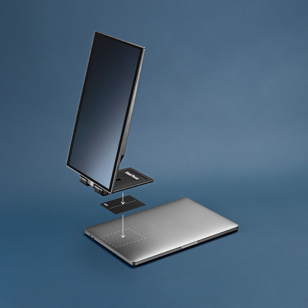 Luxor SideTrak Swivel Pro HD 13.3" Attachable Portable Monitor (Luxor LUX-LTTL131) - SchoolOutlet