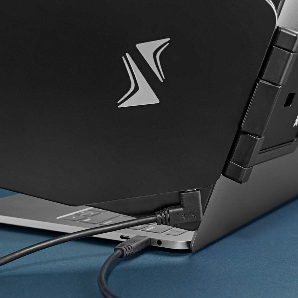 Luxor SideTrak Swivel Pro Touch Triple HD 13.3" Attachable Portable Monitor (Luxor LUX-LTTL134) - SchoolOutlet