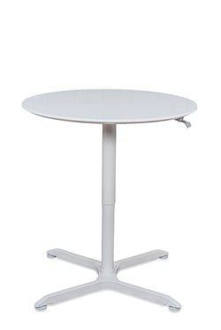 Luxor LX-PNADJ-32RD - 32" Pneumatic Height Adjustable Round Caffee Table (LUX-LX-PNADJ-32RD)