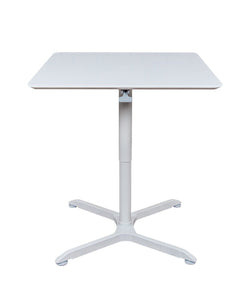 Luxor LX-PNADJ-32SQ - 32" Pneumatic Height Adjustable Square Caffee Table (LUX-LX-PNADJ-32SQ)