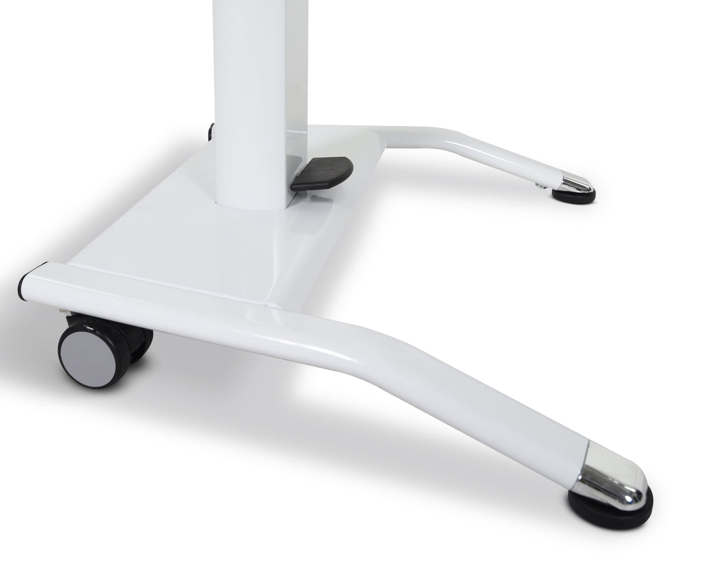 Luxor LX-PNADJ-WH Pneumatic Height Adjustable Lectern (Luxor LX-PNADJ-WH) - SchoolOutlet