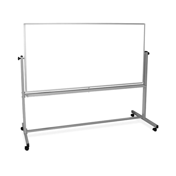Luxor Mobile Reversible DoubleSided Whiteboard 72 W x 40 H