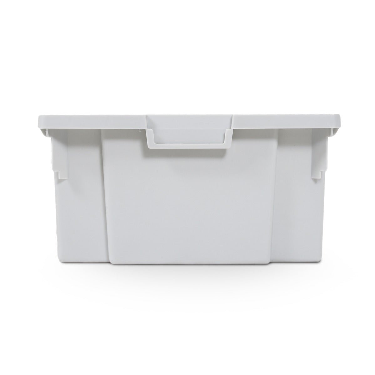 Luxor Stackable Storage Bins (4 Large) - SchoolOutlet