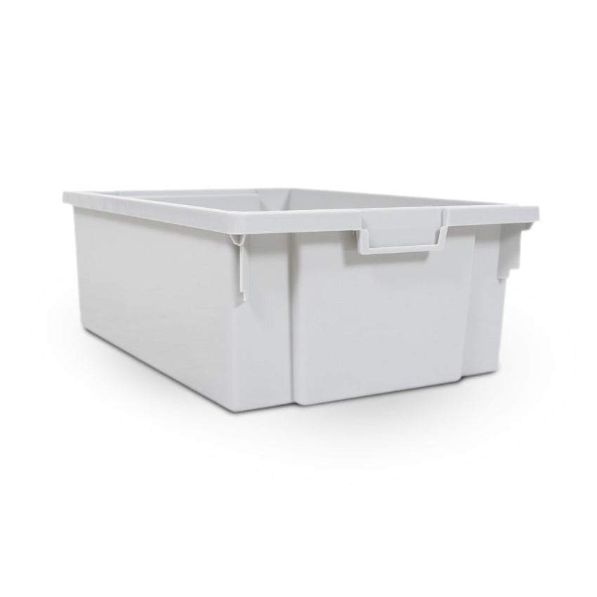 Luxor Stackable Storage Bins (4 Large) - SchoolOutlet