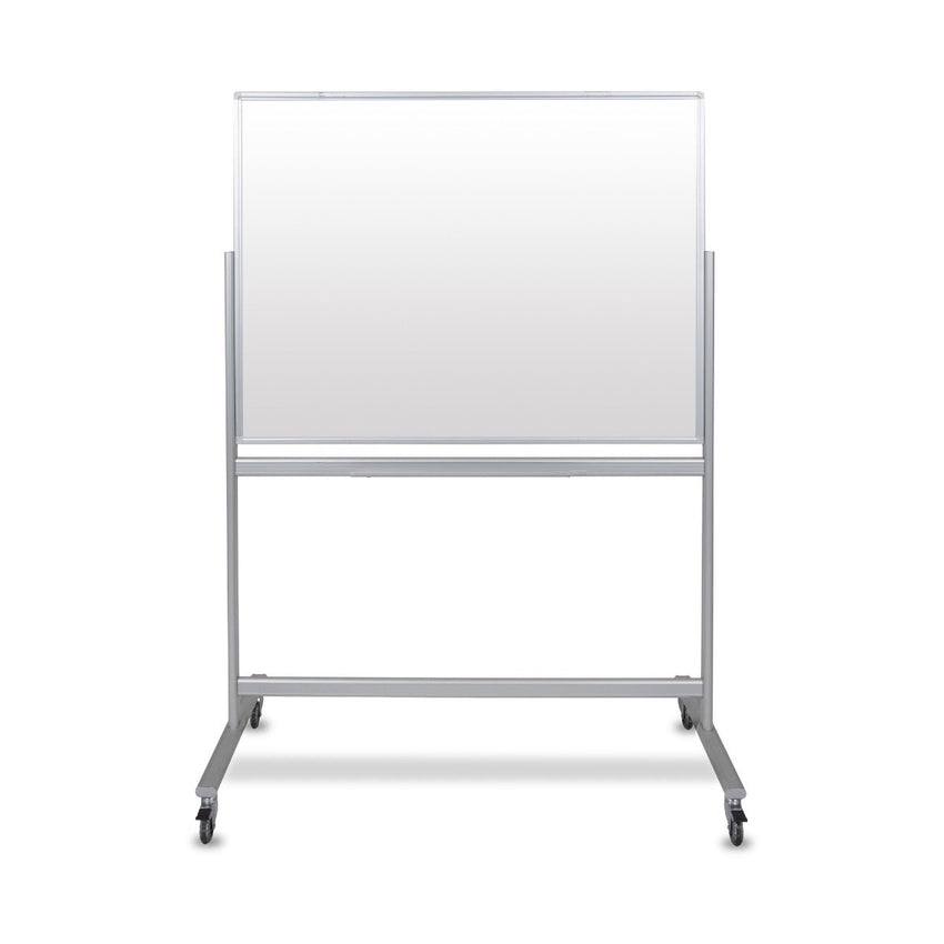 Mobile Reversible Free Standing Magnetic Dry Erase Whiteboard 48 x 72