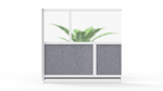Luxor MW-5348-XFCG - Luxor Modular Room Divider Wall System - 53