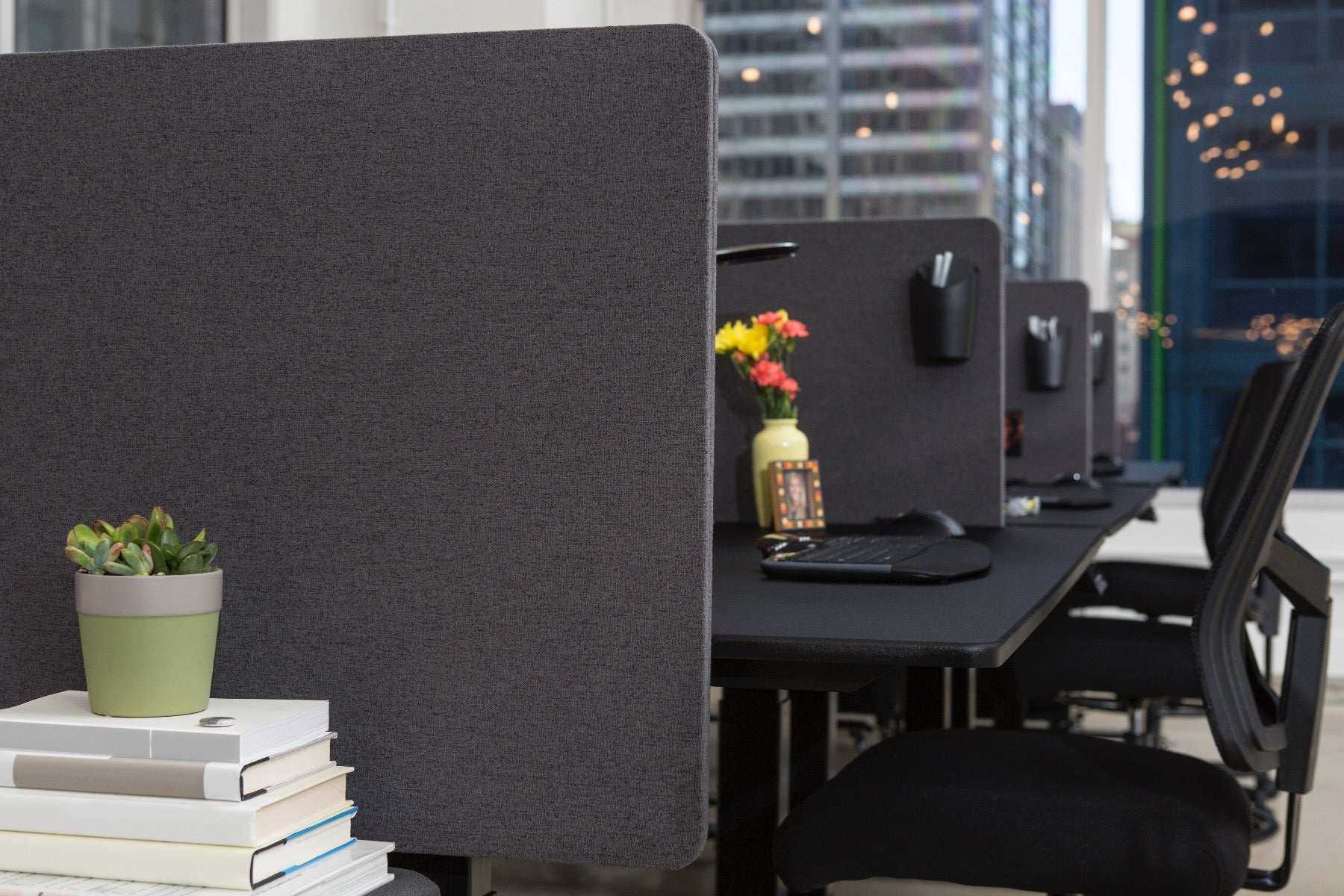 Luxor RCLM4824 RECLAIM Desktop Privacy Panel - 48"W x 24"H(LUX-RCLM4824) - SchoolOutlet
