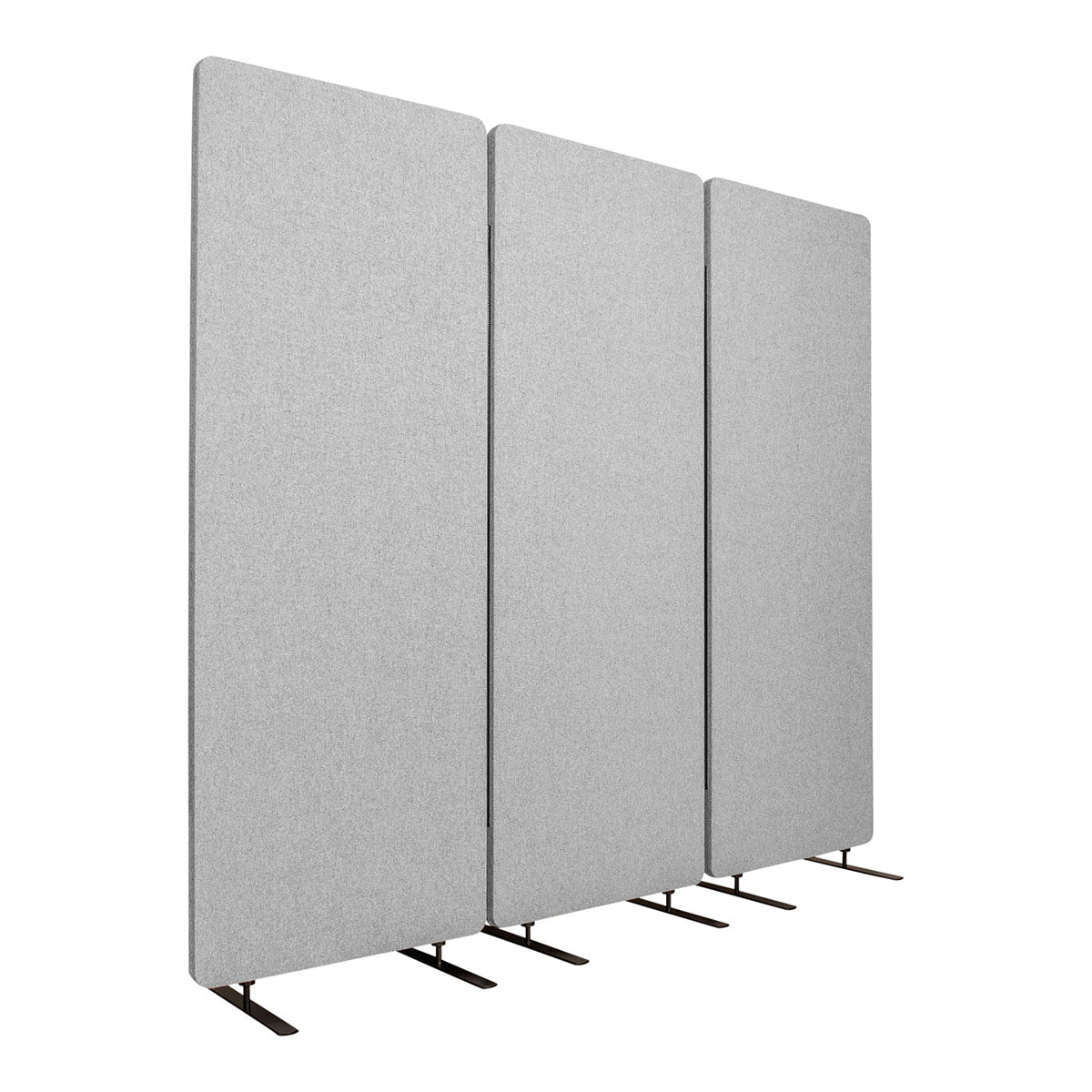 Luxor RCLM7266Z RECLAIM Acoustic Room Dividers 3 Pack 72"W x 64"H