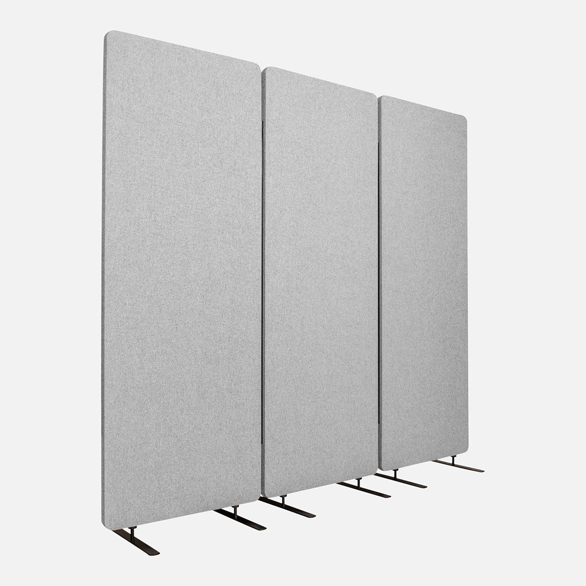 Luxor RCLM7266Z RECLAIM Acoustic Room Dividers - 3 Pack - 72"W x 64"H(LUX-RCLM7266Z) - SchoolOutlet