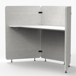 Luxor RCLMWP3 RECLAIM Acoustic Work Pod - 3-Panel - 73