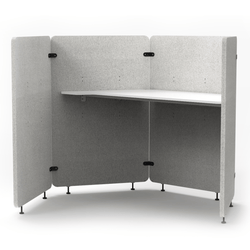Luxor RCLMWP4 RECLAIM Acoustic Work Pod - 4-Panel(LUX-RCLMWP4)