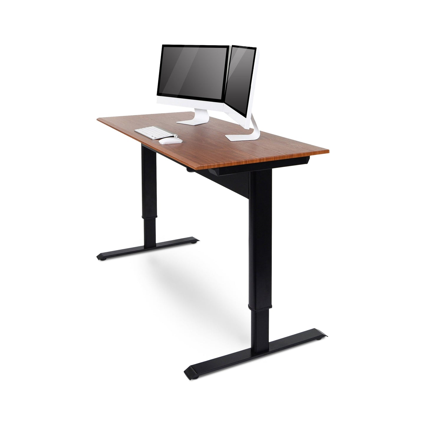 Luxor SPN48F-BK-TK - 48" Pneumatic Adjustable Height Standing Desk (LUX-SPN48F-BK-TK) - SchoolOutlet