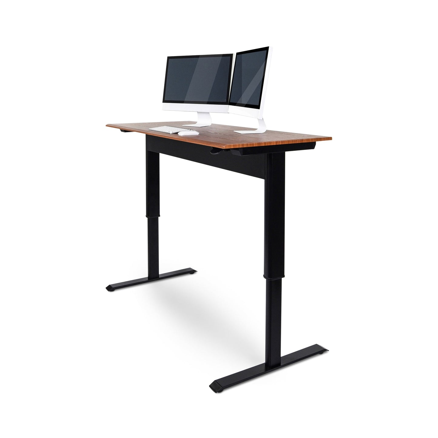 Luxor SPN48F-BK-TK - 48" Pneumatic Adjustable Height Standing Desk (LUX-SPN48F-BK-TK) - SchoolOutlet