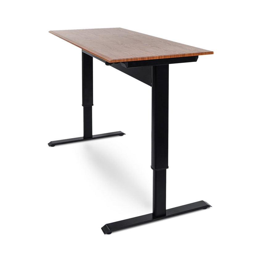 Luxor SPN48F-BK-TK - 48" Pneumatic Adjustable Height Standing Desk (LUX-SPN48F-BK-TK) - SchoolOutlet