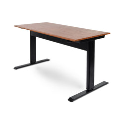 Luxor SPN56F-BK-TK - 56" Pneumatic Adjustable Height Standing Desk (LUX-SPN56F-BK-TK)