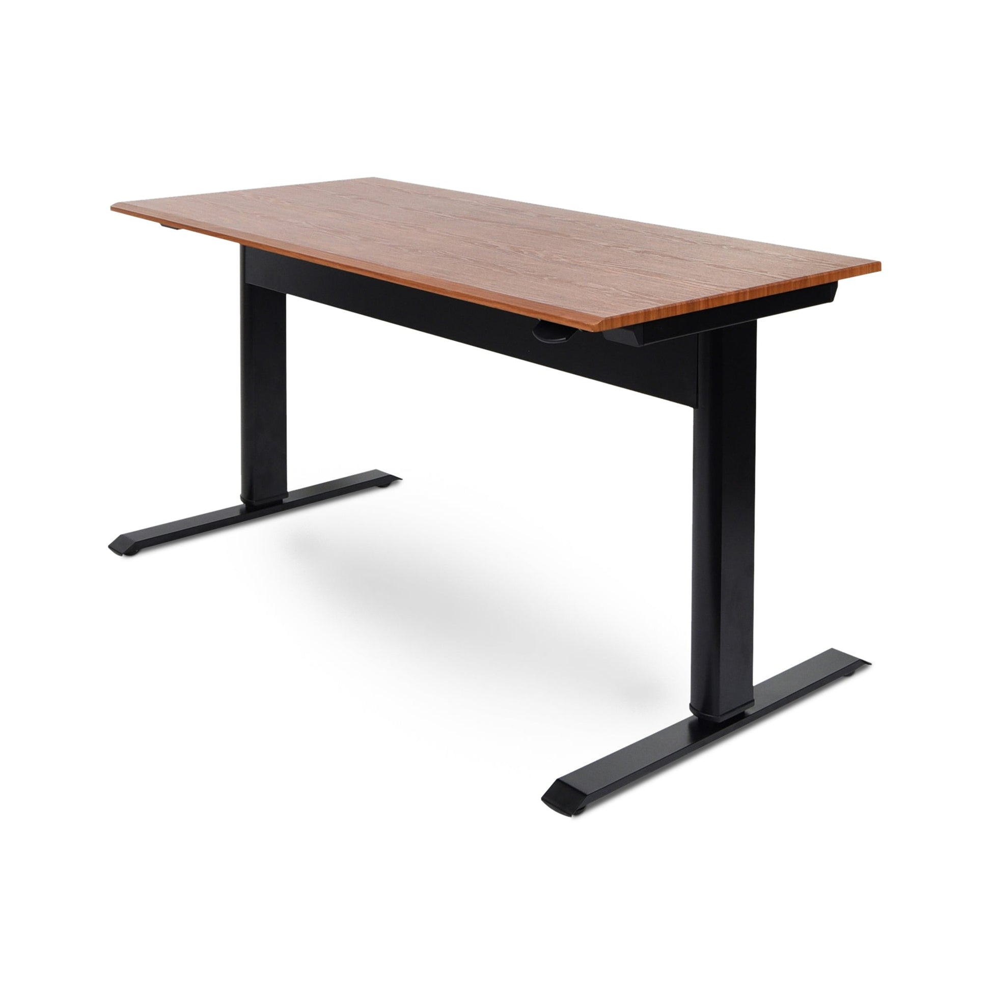 Luxor SPN56F-BK-TK - 56" Pneumatic Adjustable Height Standing Desk (LUX-SPN56F-BK-TK) - SchoolOutlet