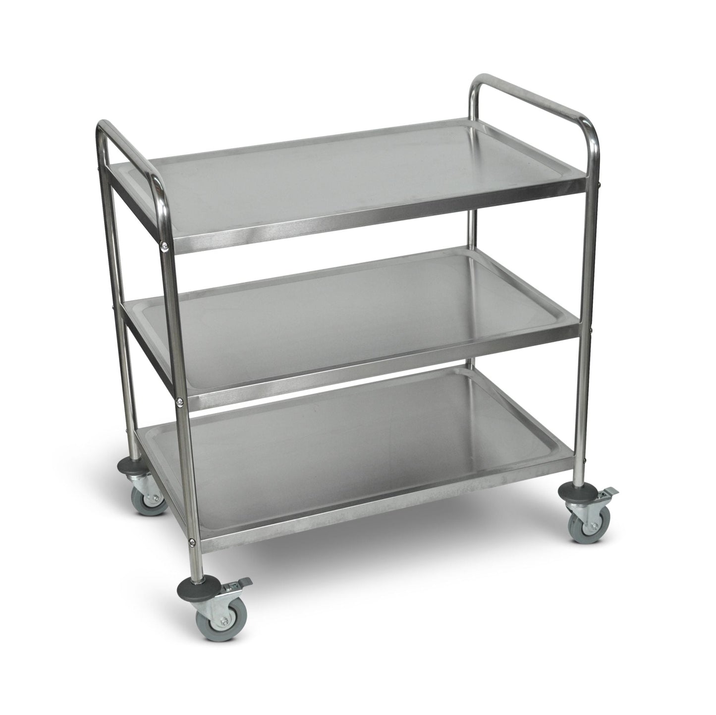Luxor Stainless Steel Carts (LUX-ST-3) - SchoolOutlet