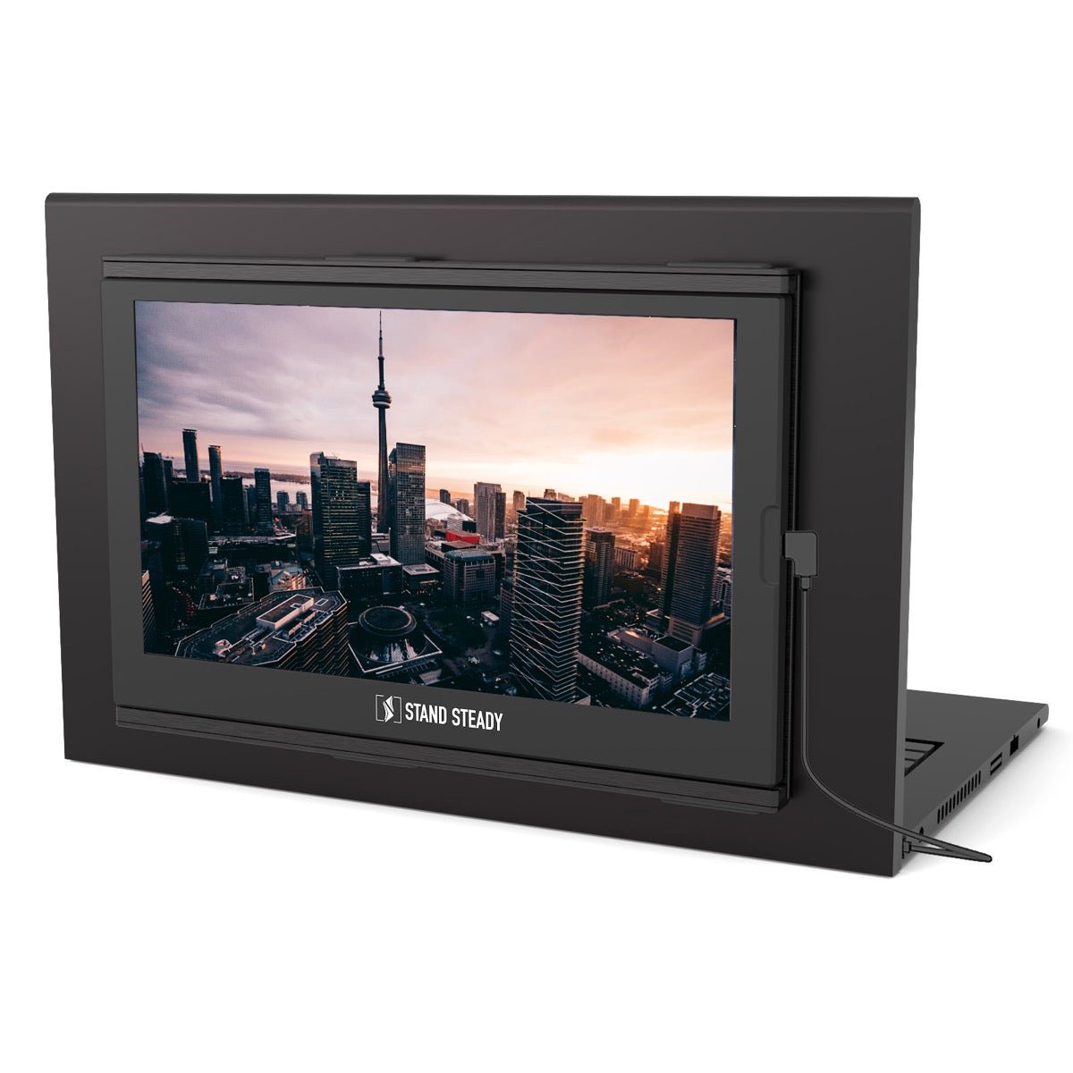 Luxor ST12BL SideTrak Slide HD 12.5" Attachable Portable Monitor (Luxor LUX-ST12BL) - SchoolOutlet