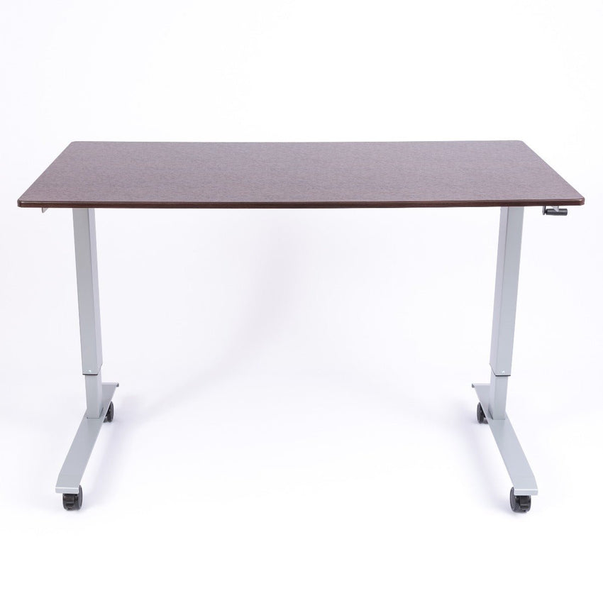 Luxor STANDUP-CF60-DW - 60" Crank Adjustable Stand Up Desk(LUX-STANDUP-CF60-DW) - SchoolOutlet