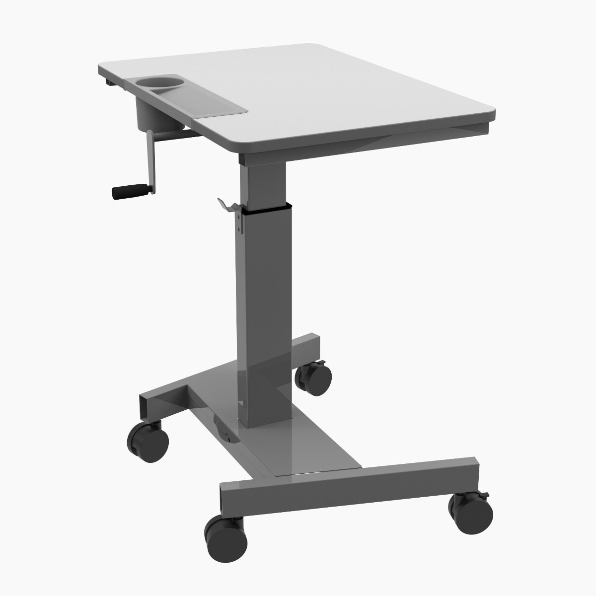 Luxor STUDENT-C Student Desk - Sit Stand Desk with Crank Handle (LUX-STUDENT-C) - SchoolOutlet