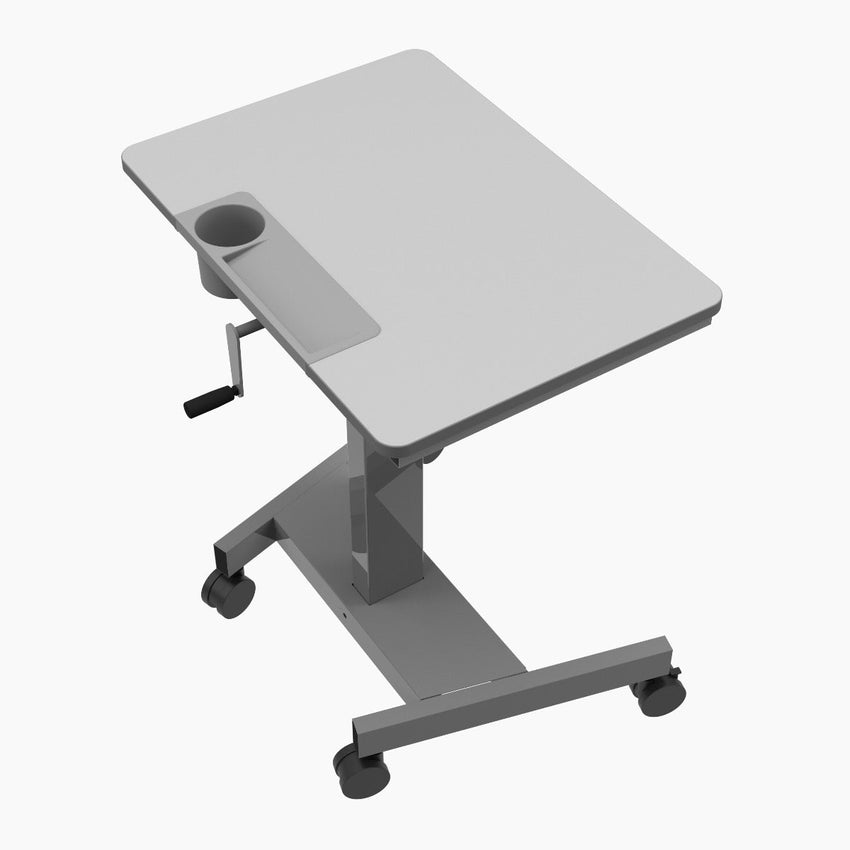 Luxor STUDENT-C Student Desk - Sit Stand Desk with Crank Handle (LUX-STUDENT-C) - SchoolOutlet