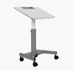 Luxor STUDENT-P-TILT - Pneumatic Adjustable Height Flip-Top Student Desk/Nesting Desk (LUX-STUDENT-P-TILT) - SchoolOutlet