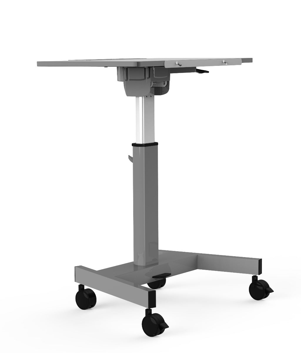 Luxor STUDENT-P-TILT - Pneumatic Adjustable Height Flip-Top Student Desk/Nesting Desk (LUX-STUDENT-P-TILT) - SchoolOutlet