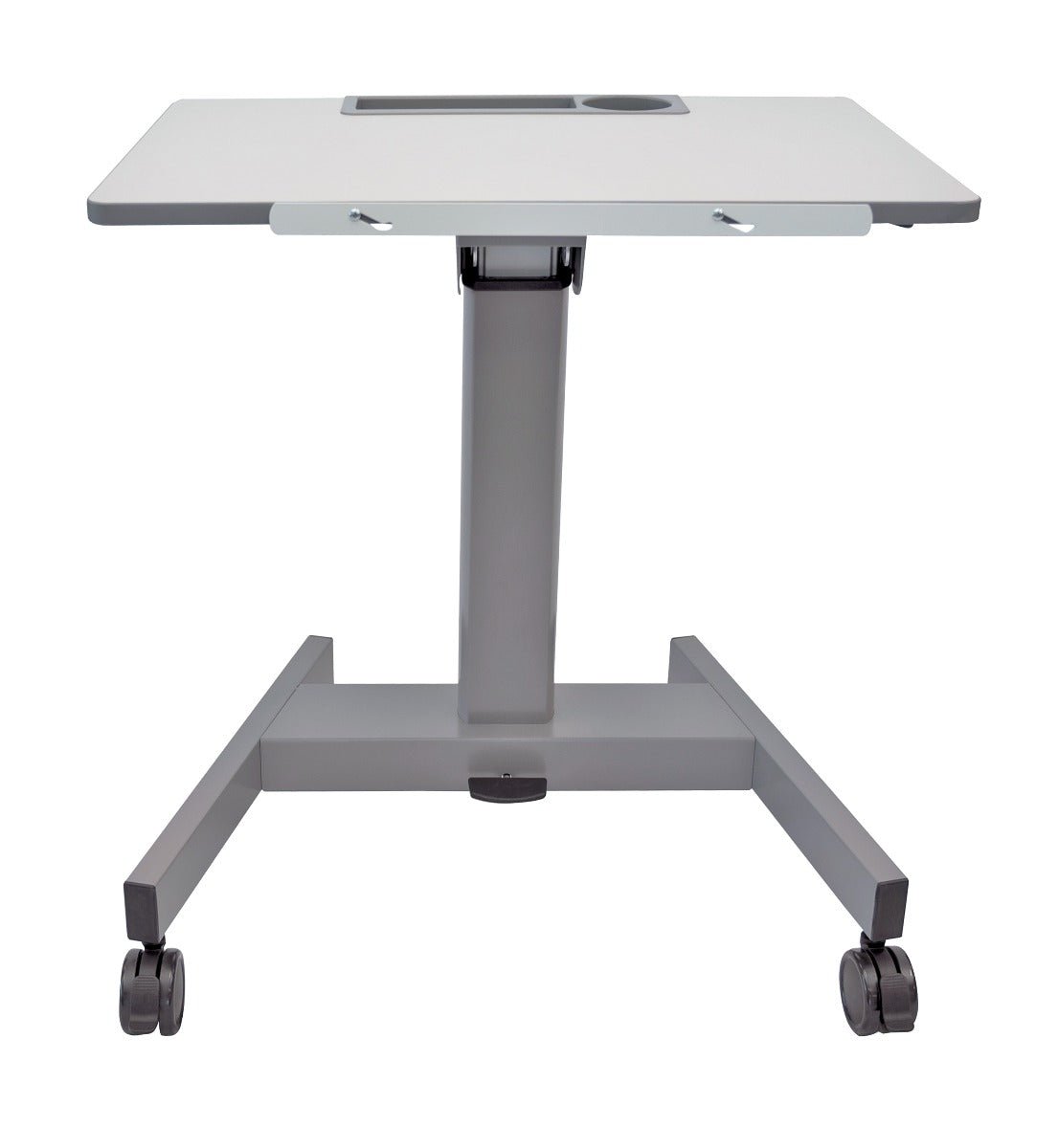 Luxor STUDENT-P-TILT - Pneumatic Adjustable Height Flip-Top Student Desk/Nesting Desk (LUX-STUDENT-P-TILT) - SchoolOutlet