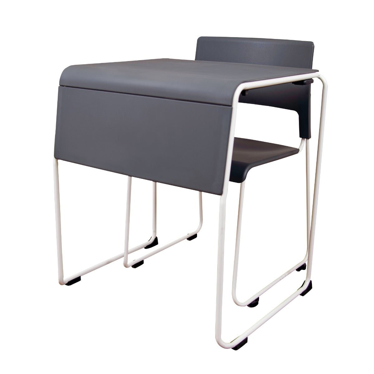 Luxor STUDENT-STK1PK - Lightweight Stackable Student Desk and Chair - 1 Pack (LUX-STUDENT-STK1PK) - SchoolOutlet