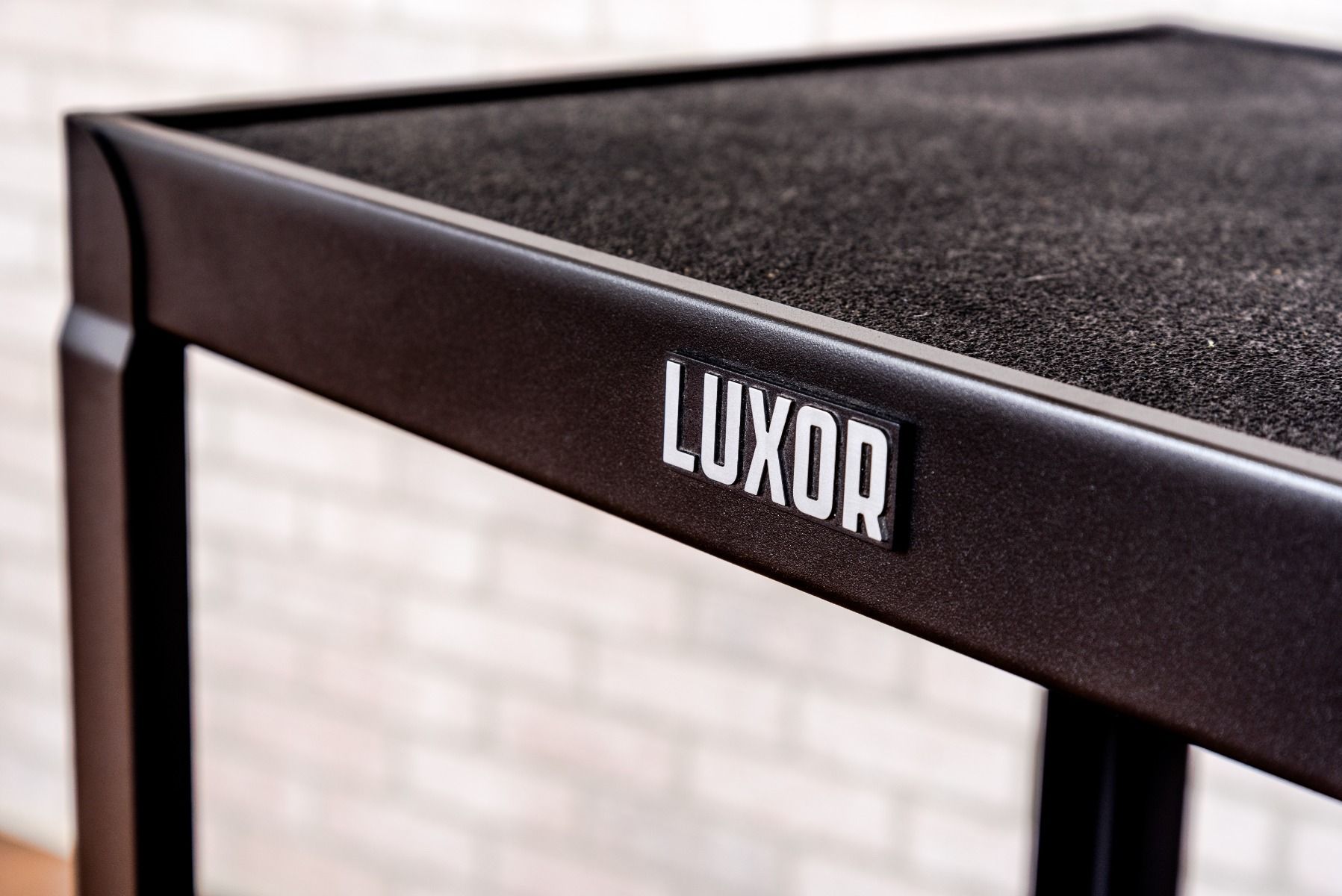 Luxor UCMT1 42" Adjustable-Height Steel Utility Cart - 3 shelves - SchoolOutlet