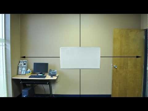Luxor WB3624W - Wall-mounted Whiteboard 36"W x 24"H (LUX-WB3624W) - SchoolOutlet