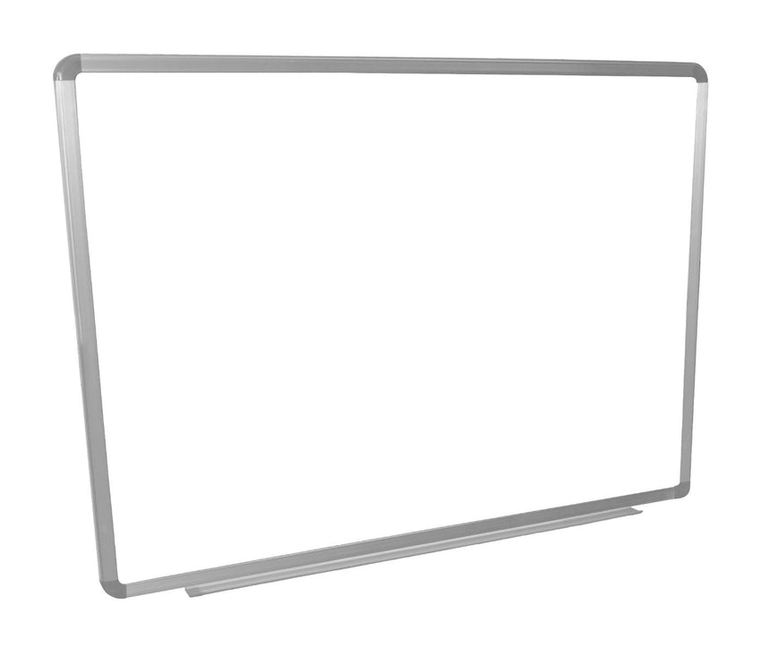 Luxor WB4836W - Wall-mounted Whiteboard 48"W x 36"H (LUX-WB4836W) - SchoolOutlet