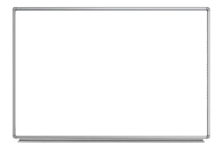 Fuerza Wall-Mounted Magnetic Dry-erase Whiteboard 48"W x 36"H (FZA-95038-LX)