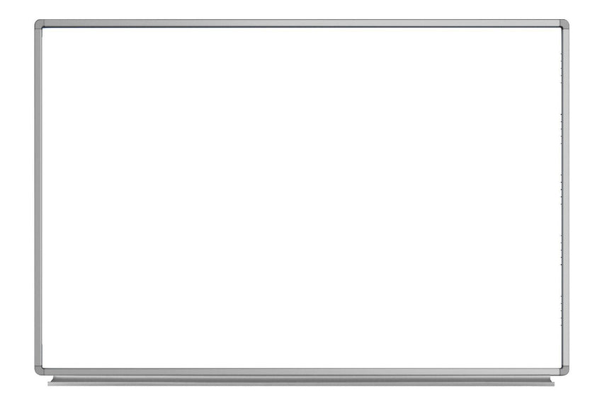 Fuerza Wall-Mounted Magnetic Dry-erase Whiteboard 48"W x 36"H (FZA-95038-LX) - SchoolOutlet