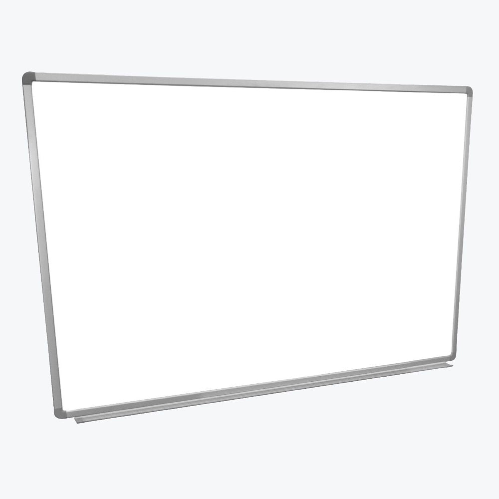 Fuerza Wall-Mounted Magnetic Dry-erase Whiteboard 48"W x 36"H (FZA-95038-LX) - SchoolOutlet