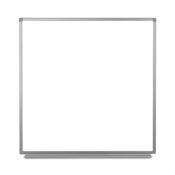 Fuerza Wall-Mounted Magnetic Dry-erase Whiteboard 48"W x 48"H (FZA-436007-LX)