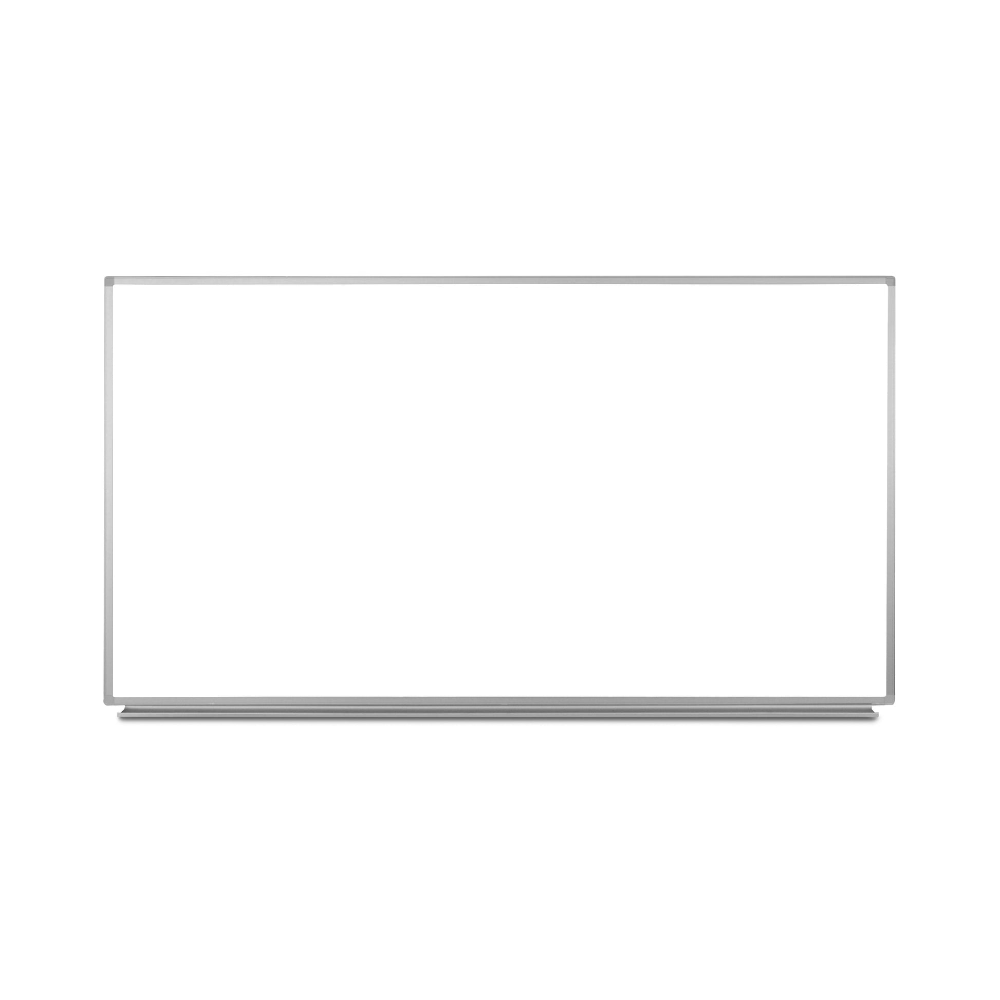 Magnetic Whiteboard - Dry Erase Markerboard 72"W x 40"H Wall Mount - SchoolOutlet