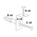 Magnetic Whiteboard - Dry Erase Markerboard 72