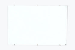 Fuerza Magnetic Wall-Mounted Glass Board 60"W x 40"H (FZA-336273-LX)