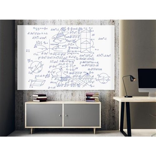Fuerza Magnetic Wall-Mounted Glass Board 72"W x 48"H (FZA-455978-LX) - SchoolOutlet